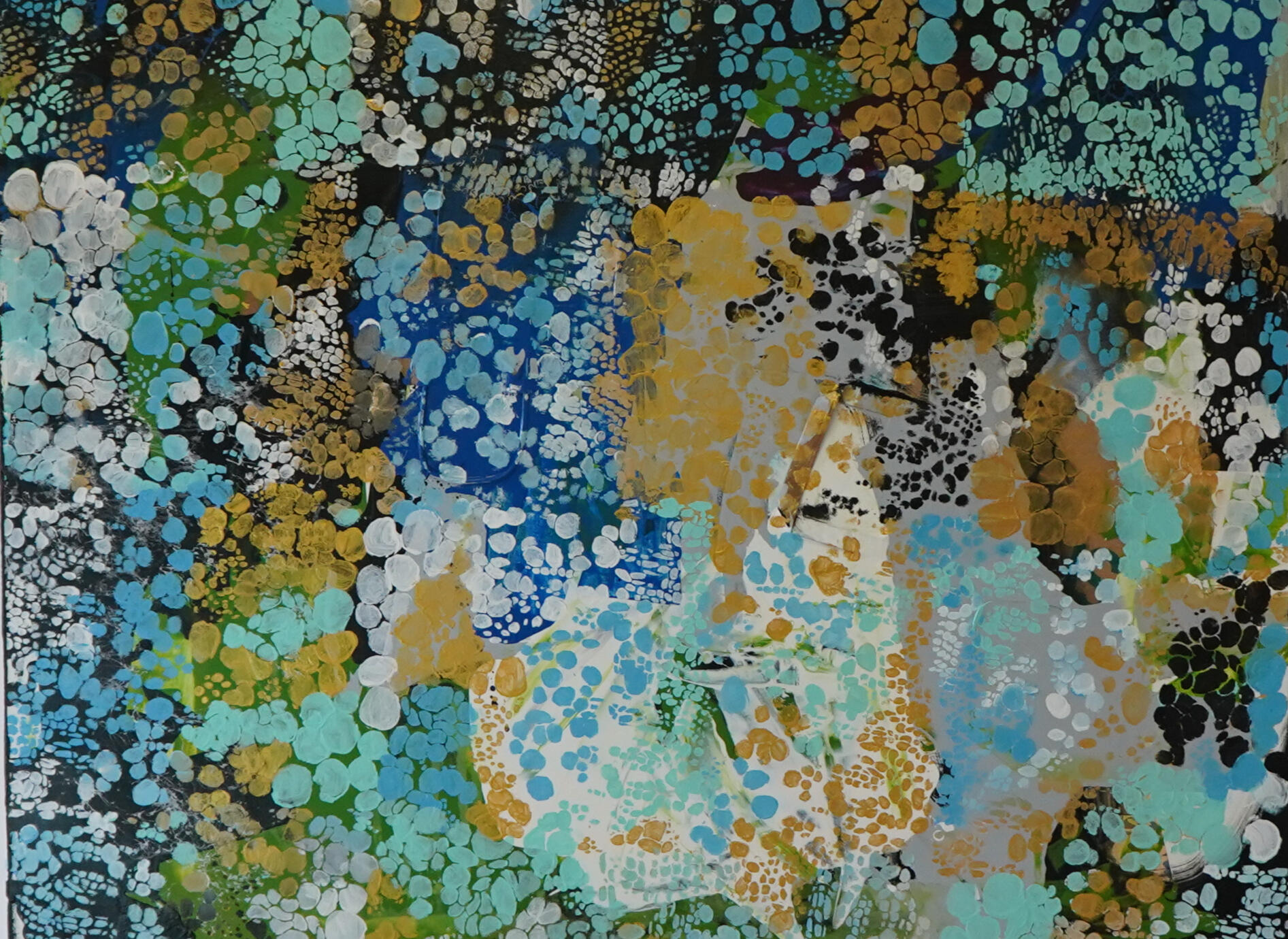 Punkt Blau | 100 x 100